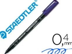 STAEDTLER ROTULADOR STAEDTLER LUMOCOLOR"SF"AZUL 313-3 MAK080226