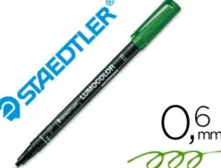 STAEDTLER ROTULADOR STAEDTLER LUMOCOLOR"F"VERDE 318-5 MAK080231