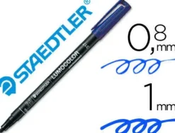 STAEDTLER ROTULADOR STAEDTLER LUMOCOLOR"M"AZUL 317-3 MAK080233