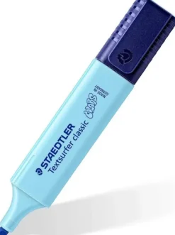 STAEDTLER TEXTSURFER CLASSIC 364 VINTAGE MARCADOR FLUORESCENTE - PUNTA BISELADA - TRAZO ENTRE 1 - 5MM - TINTA CON BASE DE AGUA - COLOR AZUL CIELO
