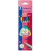 STAEDTLER TRIPLUS FINELINER 334 PACK DE 5 ROTULADORES DE PUNTA FINA - TRAZO 0.3MM APROX - TINTA BASE DE AGUA - COLORES SURTIDOS