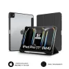 SUBBLIM FUNDA EXCLUSIVA PARA IPAD PRO 11? M4 2024 - CIERRE MAGNETICO - BORDES REFORZADOS - 2 POSICIONES DE SOPORTE - COLOR NEGRO/TRANSPARENTE