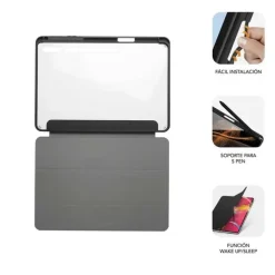 SUBBLIM FUNDA EXCLUSIVA PARA SAMSUNG GALAXY TAB S9 11/S9 FE+ 10,9? - PROTECCION TOTAL - DISEÑO MODERNO - MATERIAL RESISTENTE - FACIL INSTALACION - ANGULOS DE VISION - ACCESO A FUNCIONES - ULTRALIGERA