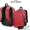 SUBBLIM MOCHILA URBAN LOCK SYSTEM - SINÓNIMO DE SEGURIDAD - EXCELENTE CAPACIDAD ORGANIZATIVA - CONECTOR USB PARA POWERBANK - DISEÑO RESISTENTE - CORREAS ERGONÓMICAS - COLOR ROJO
