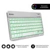 SUBBLIM TECLADO SMART BACKLIT BT - CONECTIVIDAD BLUETOOTH 30 - ILUMINACION AJUSTABLE EN 7 COLORES - DISEÑO DELGADO DE 6MM - TECNOLOGIA DE MEMBRANA DE ALTA PRECISION - BATERIA DE LARGA DURACION - COLOR