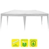 SUNGARDEN CARPA PLEGABLE ACERO 3X6M - COLOR BLANCO