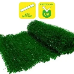 SUNGARDEN SETO ARTIFICIAL VERDE 2X3M - COLOR VERDE