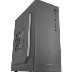 TACENS ALUXM CAJA MINITORRE MICRO ATX, MINI-ITX - TAMAÑO HDD 2.5, 3.5 - USB-A 2.0, USB-A 3.0 Y AUDIO - 1 VENTIADOR 120MM INSTALADO