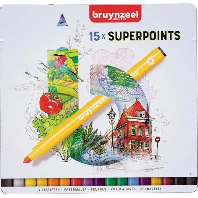 TALENS ROTULADOR TALENS SUPERPOINTS 15COL. 60324015 MAK649189