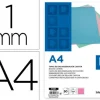 TAPA ENCUADERNACION LIDERPAPEL CARTON A4 1 MM ROSA PAQUETE DE 50 UNIDADES