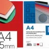 TAPA ENCUADERNACION LIDERPAPEL POLIPROPILENO A4 0.5 MM ROJO TRANSLUCIDO PAQUETE DE 100 UNIDADES