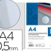 TAPA ENCUADERNACION LIDERPAPEL POLIPROPILENO A4 0.5MM AHUMADA PAQUETE DE 100 UNIDADES