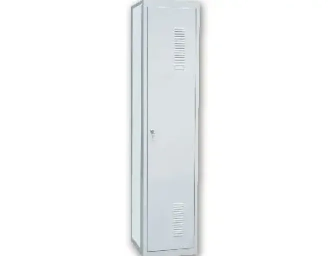 TAQUILLA METALICA AR STORAGE 50X180X30 CM 1 PUERTA CON LLAVE COLOR GRIS CONTINUACION