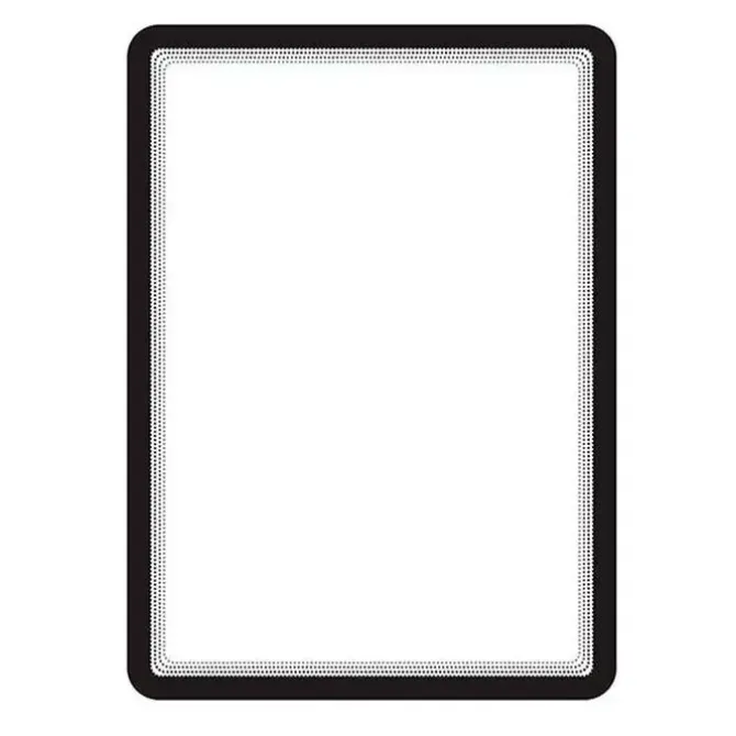TARIFOLD MARCO PORTA ANUNCIOS MAGNETICO DIN A4 COLOR NERO PACK 2 UDS CS76183