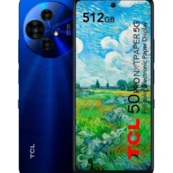 TCL 50 PRO NXTPAPER 5G SMARTPHONE PANTALLA 6.78 - 8GB - 512GB - CAMARA 108MP - BATERIA 5010MAH - COLOR AZUL