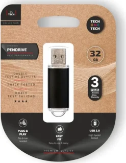 TECHONETECH BASIC MEMORIA USB 2.0 32GB (PENDRIVE)