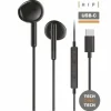 TECHONETECH EAR TECH HIP AURICULARES INTRAURALES USB-C - MICROFONO INTEGRADO - ASISTENTE VOZ - CABLE DE 1.20M