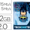 TECHONETECH SUPER BAT MEMORIA USB 2.0 32GB (PENDRIVE)