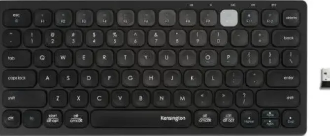 TECLADO KENSINGTON COMPACT INALAMBRICO DUAL NEGRO