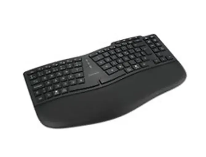 TECLADO KENSINGTON PRO FIT ERGO KB675 EQ TKL ERGONOMICO INALAMBRICO COLOR NEGRO