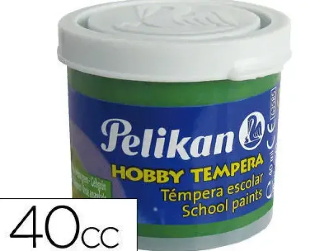 TEMPERA HOBBY 40 CC VERDE AMARILLO -N.155