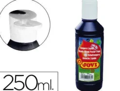 TEMPERA LIQUIDA JOVI ESCOLAR 250 ML NEGRO
