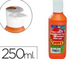 TEMPERA LIQUIDA JOVI ESCOLAR 250 ML NARANJA