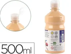 TEMPERA LIQUIDA LIDERPAPEL ESCOLAR 500 ML CARNE