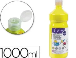 TEMPERA LIQUIDA LIDERPAPEL ESCOLAR 1000 ML AMARILLO