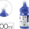 TEMPERA LIQUIDA LIDERPAPEL ESCOLAR 500 ML AZUL MARINO
