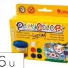 TEMPERA LIQUIDA PLAYCOLOR LIQUID BASIC 40 ML CAJA DE 6 UNIDADES COLORES SURTIDOS