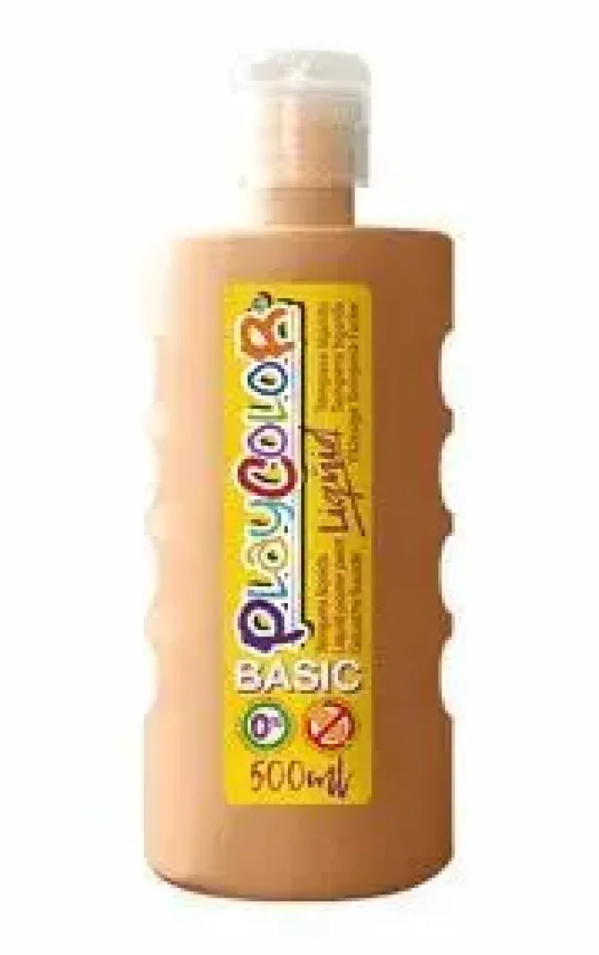 TEMPERA PLAYCOLOR LIQUID BASIC 500 ML CARNE