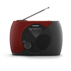 THOMSON RT353 RADIO FM PORTATIL - COLOR GANATE/NEGRO