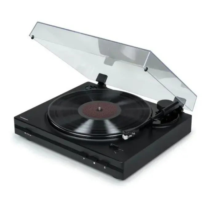 THOMSON TT350 GIRADISCOS PREAMPLIFICADO - FUNCION PARADA AUTOMATICA - COLOR NEGRO