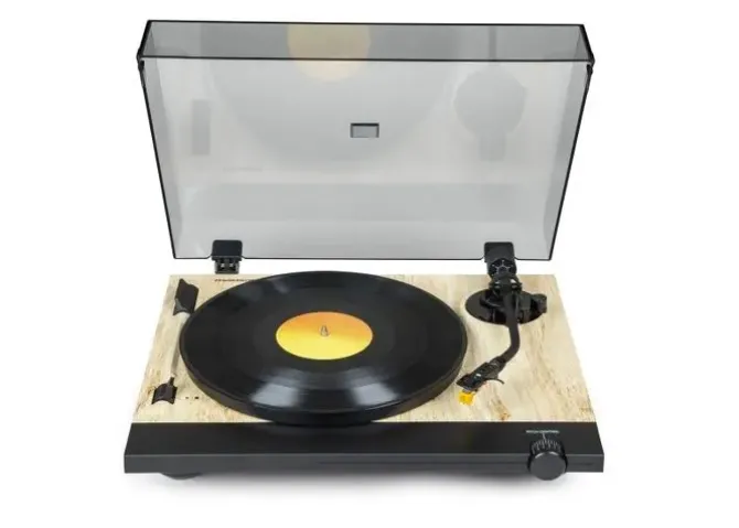 THOMSON TT702 GIRADISCOS PREAMPLIFICADO PREMIUM - CONEXION RCA - COLOR MADERA/ALUMINIO