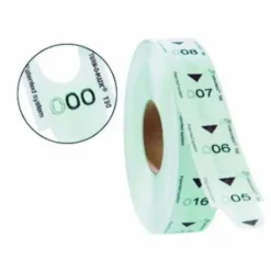 TICKET METO TURNO MATIC 4000 UNIDADES COLOR BLANCO