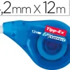 TIPP-EX EASY CORRECT EXPOSITOR DE 10 CINTAS CORRECTORAS 4.2MM X 12M - RESISTENTE - ESCRITURA INSTANTANEA