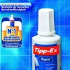 TIPP-EX RAPID LIQUIDO CORRECTOR 20ML - FORMULA DE SECADO RAPIDO - APLICADOR DE ESPUMA