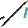 TOMBOW ABT ROTULADOR 407 DOBLE PUNTA PINCEL Y PUNTA FINA 0,8MM COLOR 379 VERDE TIKI