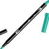 TOMBOW ABT ROTULADOR 296 DOBLE PUNTA PINCEL Y PUNTA FINA 0,8MM COLOR 296 VERDE