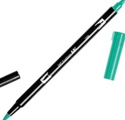 TOMBOW ABT ROTULADOR 296 DOBLE PUNTA PINCEL Y PUNTA FINA 0,8MM COLOR 296 VERDE