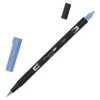 TOMBOW ABT ROTULADOR 533 DOBLE PUNTA PINCEL Y PUNTA FINA 0,8MM COLOR 533 AZUL ELECTRICO PAVO REAL