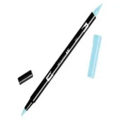 TOMBOW ABT ROTULADOR 491 DOBLE PUNTA PINCEL Y PUNTA FINA 0,8MM COLOR 491 AZUL GLACIAR