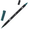 TOMBOW ABT ROTULADOR 277 DOBLE PUNTA PINCEL Y PUNTA FINA 0,8MM COLOR 277 VERDE OSCURO