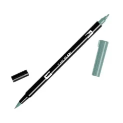 TOMBOW ABT ROTULADOR 312 DOBLE PUNTA PINCEL Y PUNTA FINA 0,8MM COLOR 312 VERDE ACEBO
