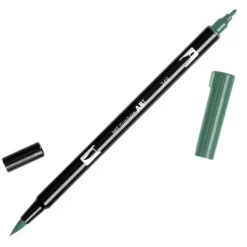 TOMBOW ABT ROTULADOR 249 DOBLE PUNTA PINCEL Y PUNTA FINA 0,8MM COLOR 249 VERDE CAZA VERDE CAZADOR