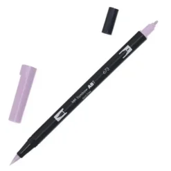 TOMBOW ABT ROTULADOR 673 DOBLE PUNTA PINCEL Y PUNTA FINA 0,8MM COLOR 673 MORADO ORQUIDEA