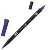 TOMBOW ABT ROTULADOR 636 DOBLE PUNTA PINCEL Y PUNTA FINA 0,8MM COLOR 636 PURPURA IMPERIAL MORADO