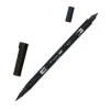 TOMBOW ABT ROTULADOR N15 DOBLE PUNTA PINCEL Y PUNTA FINA 0,8MM COLOR N15 NEGRO