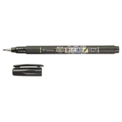 TOMBOW ROTULADOR FUDENOSUKE PERMANENTE NEGRO PUNTA FLEXIBLE